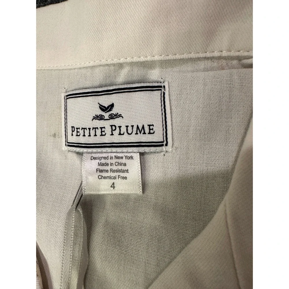 Petite Plume Easter Gardens Pajama Set Kids 4 White Bunny Duck SPJES104 NWT